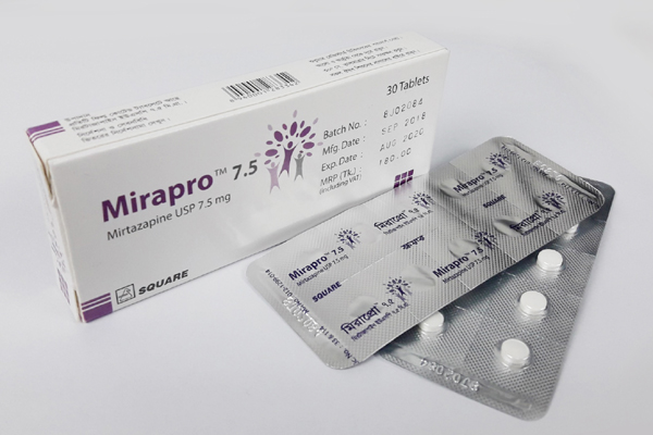 Picture of Tablet Mirapro 7.5 mg